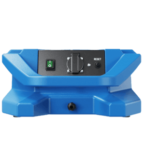 Thorair blue carpet blower air blower with control switch and reset button for drying carpets